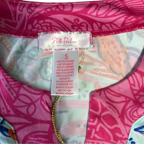 Stella Parker Women's Sleeveless UPF 50 Dress Notch Neck Sun Protection Size S - Picture 4 of 7